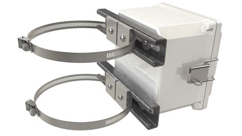 outdoor junction box pole mount|mounting bracket for junction box.